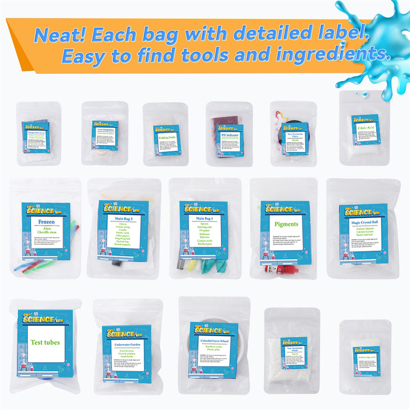 QIAHO 238+ Lab Experiments Science Kits for Kids STEM Educational Toys Gifts for Boys Girls Age 5-12