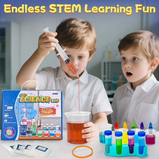 QIAHO 238+ Lab Experiments Science Kits for Kids STEM Educational Toys Gifts for Boys Girls Age 5-12